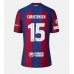 Barcelona Andreas Christensen #15 Kopio Koti Pelipaita 2023-24 Lyhyet Hihat